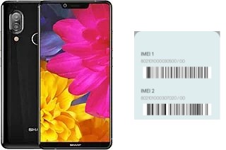 So sehen Sie den IMEI-Code in Aquos S3 High