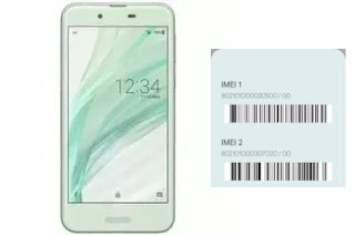 So sehen Sie den IMEI-Code in Aquos Sense Basic