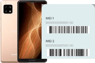 So sehen Sie den IMEI-Code in Aquos sense5G