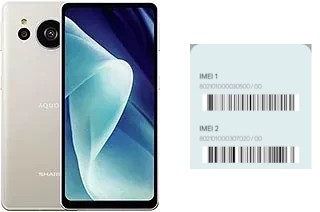 So sehen Sie den IMEI-Code in Aquos sense7 plus