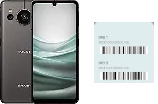 So sehen Sie den IMEI-Code in Aquos sense7