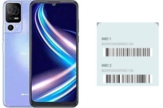 So sehen Sie den IMEI-Code in Aquos V7 Plus