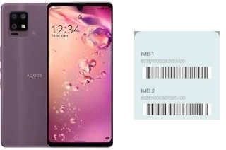 So sehen Sie den IMEI-Code in Aquos Zero6