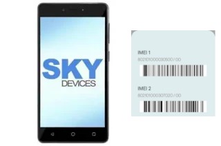 So sehen Sie den IMEI-Code in Sky Elite 5-0P