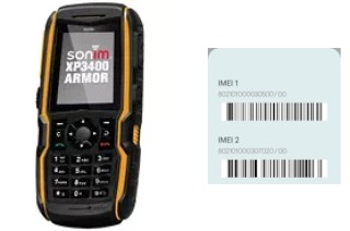 So sehen Sie den IMEI-Code in XP3400 Armor