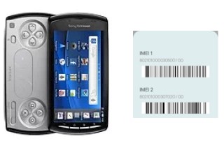 So sehen Sie den IMEI-Code in Xperia PLAY