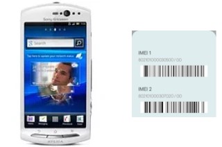 So sehen Sie den IMEI-Code in Xperia neo V