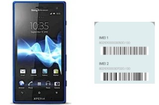 So sehen Sie den IMEI-Code in Xperia acro HD SO-03D