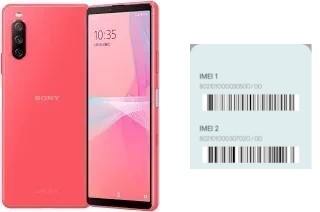 So sehen Sie den IMEI-Code in Xperia 10 III Lite