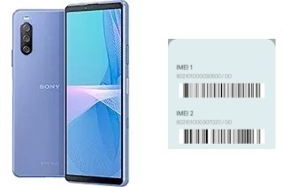 So sehen Sie den IMEI-Code in Xperia 10 III