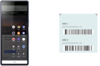 So sehen Sie den IMEI-Code in Xperia 10 Plus