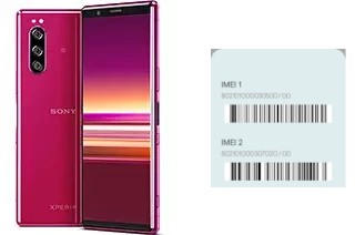 So sehen Sie den IMEI-Code in Xperia 5