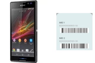 So sehen Sie den IMEI-Code in Xperia C