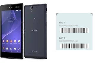 So sehen Sie den IMEI-Code in Xperia C3