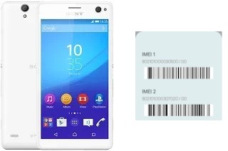 So sehen Sie den IMEI-Code in Xperia C4 Dual