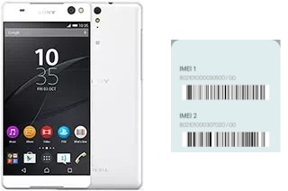 So sehen Sie den IMEI-Code in Xperia C5 Ultra Dual