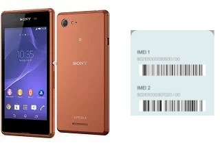 So sehen Sie den IMEI-Code in Xperia E3