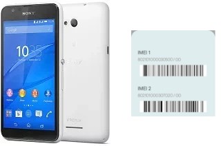 So sehen Sie den IMEI-Code in Xperia E4g