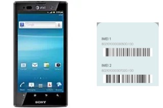 So sehen Sie den IMEI-Code in Xperia ion LTE