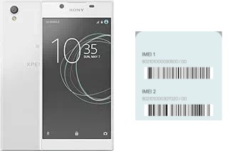 So sehen Sie den IMEI-Code in Xperia L1