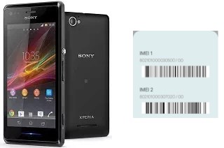 So sehen Sie den IMEI-Code in Xperia M