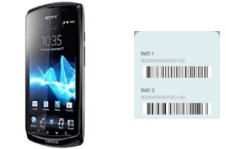 So sehen Sie den IMEI-Code in Xperia neo L