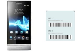 So sehen Sie den IMEI-Code in Xperia P