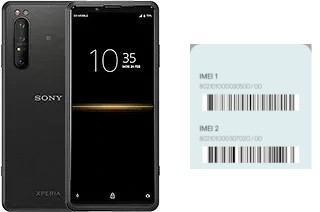 So sehen Sie den IMEI-Code in Xperia Pro (2020)