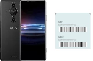 So sehen Sie den IMEI-Code in Xperia Pro-I