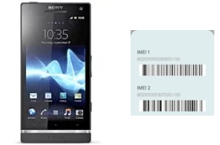 So sehen Sie den IMEI-Code in Xperia S