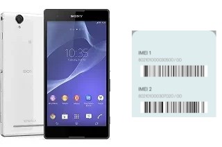 So sehen Sie den IMEI-Code in Xperia T2 Ultra