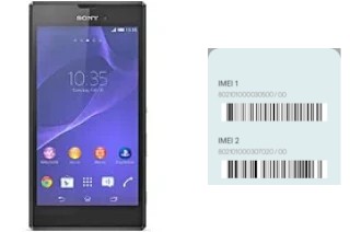 So sehen Sie den IMEI-Code in Xperia T3