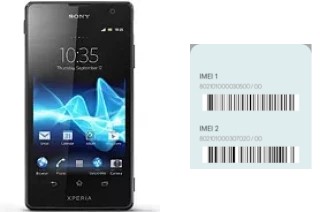 So sehen Sie den IMEI-Code in Xperia TX