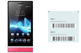 So sehen Sie den IMEI-Code in Xperia U