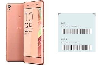 So sehen Sie den IMEI-Code in Xperia XA Dual