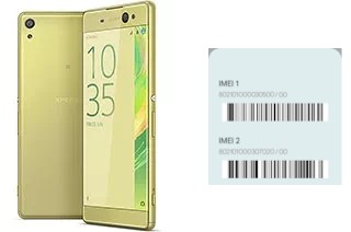 So sehen Sie den IMEI-Code in Xperia XA Ultra