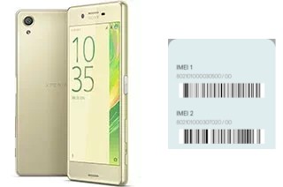 So sehen Sie den IMEI-Code in Xperia X