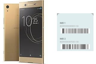 So sehen Sie den IMEI-Code in Xperia XA1 Ultra