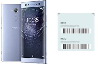 So sehen Sie den IMEI-Code in Xperia XA2 Ultra