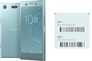 So sehen Sie den IMEI-Code in Xperia XZ1 Compact