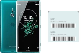 So sehen Sie den IMEI-Code in Xperia XZ3