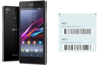 So sehen Sie den IMEI-Code in Xperia Z1