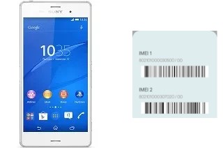 So sehen Sie den IMEI-Code in Xperia Z3 Dual