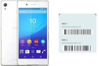 So sehen Sie den IMEI-Code in Xperia Z3+