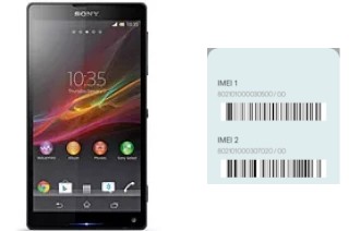 So sehen Sie den IMEI-Code in Xperia ZL