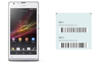 So sehen Sie den IMEI-Code in Xperia SP