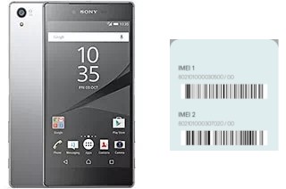 So sehen Sie den IMEI-Code in Xperia Z5 Premium Dual