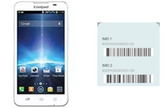 So sehen Sie den IMEI-Code in Mi-496 Spice Coolpad 2