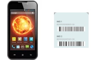 So sehen Sie den IMEI-Code in Mi-437 Stellar Nhance 2