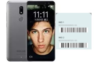 So sehen Sie den IMEI-Code in Sugar C11